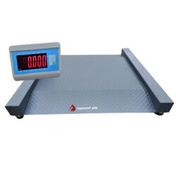 Платформні ваги 1000 кг (960х1000 мм) від Горизонт, наїзні низькопрофільні, з вбудованими пандусами