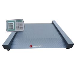 Платформенные весы 300 кг (960х1000 мм) от Горизонт, наездные низкопрофильные, с встроенными пандусами