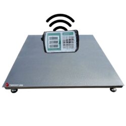 Платформенные беспроводные весы на 300 кг (1250х1250мм)от производителя Горизонт,калькулятор,серия «ЭКОНОМ»
